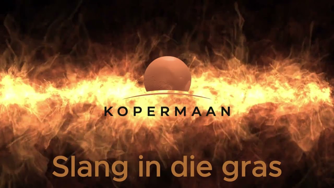 Slang in die gras