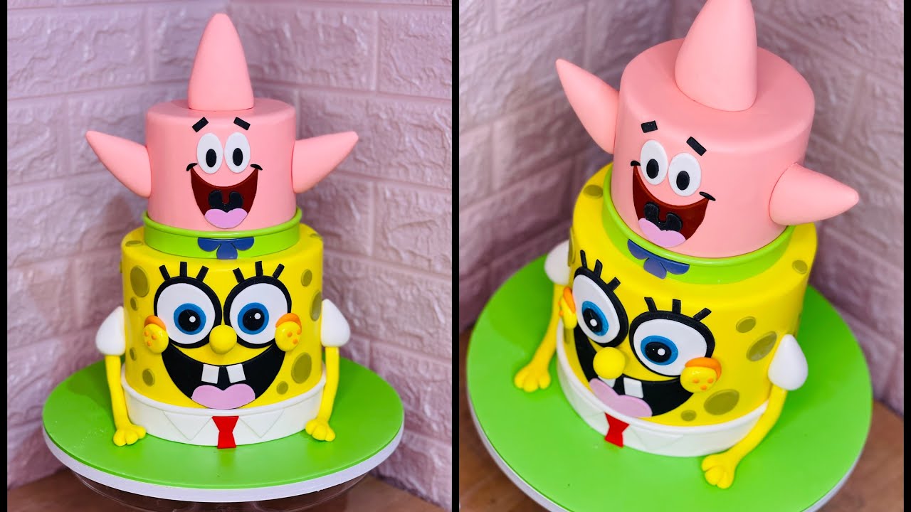 Sponge Bob & Patrick Star Cake