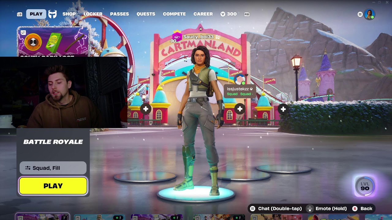 Saucy_Boi3 🚨PLAYS🚨FORTNITE WITH THE BOYS WHILE GOING TO HASH LAND USA 1/13/26