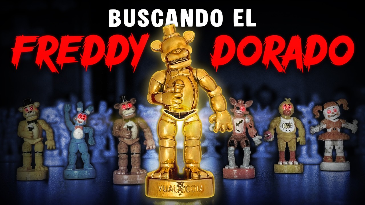 EN BUSCA DEL FREDDY DORADO! Abrí 50 Vualás de Five Nights at Freddy´s