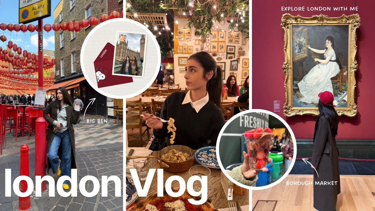 LONDON VLOG🇬🇧ESSEN/SHOPPEN/SEHENSWÜRDIGKEITEN