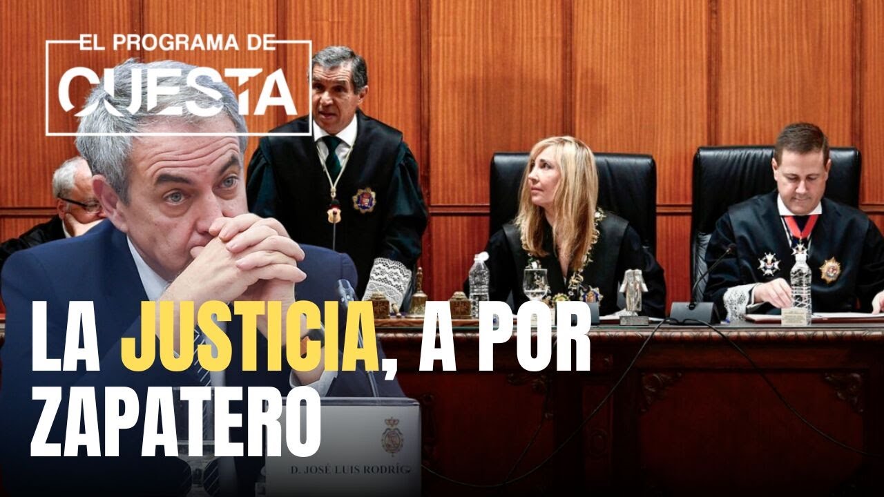 💥ZAPATERO, ANTE EL JUEZ💥 Muy pronto se enfrentar&aacute; a la Justicia
