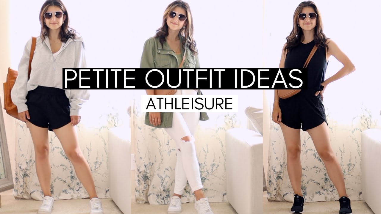 ATHLEISURE Outfit Ideas For PETITES! | Petite Summer Outfit Ideas 2022