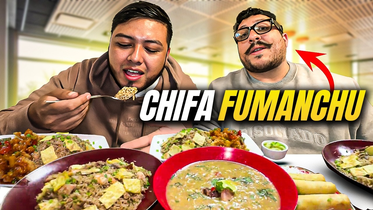 Probando CHIFA FUMANCHU con @elcholomena  🥡🍜🥢