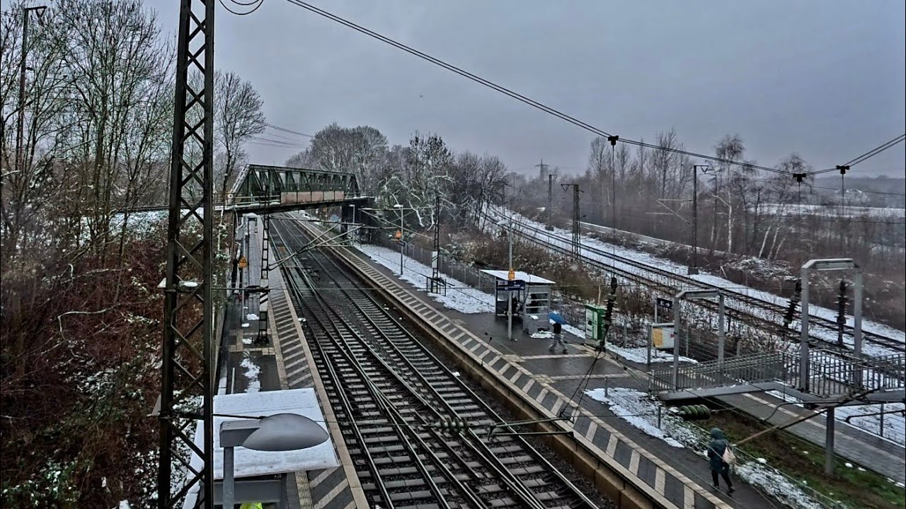 Dortmund-Scharnhorst Bahnhof | Januar 2026 | 4K
