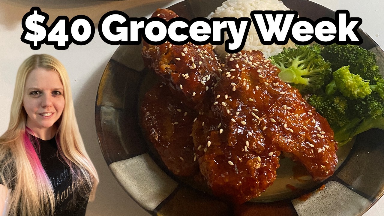 $40 Grocery Haul for 3 Adults • Realistic Budget Cooking • Dinner Ideas