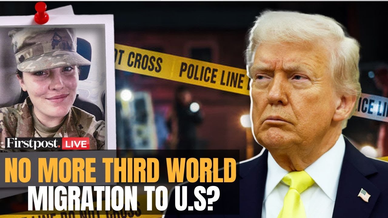 DC Shooting News LIVE: Trump Says Will Pause Migration From Third-World Countries | US Shooting