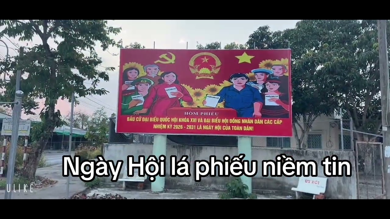 Ca khúc: Ngày Hội lá phiếu niềm tin. Thơ: Trung Tuấn