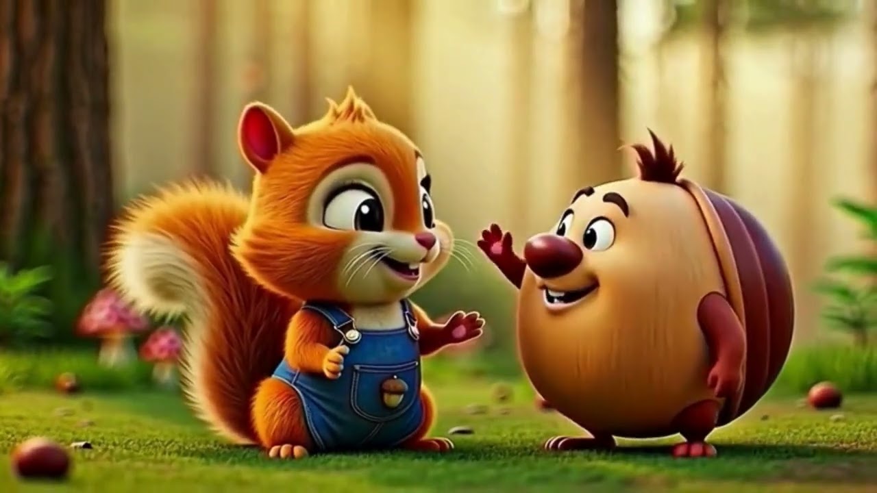 Ceviz Adam Şip Şap Şop - Çocuk Şarkısı 🥜🌰