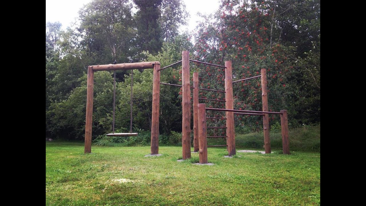 ✔ Building an Outdoor Gym / Workout Park ( Timelapse )