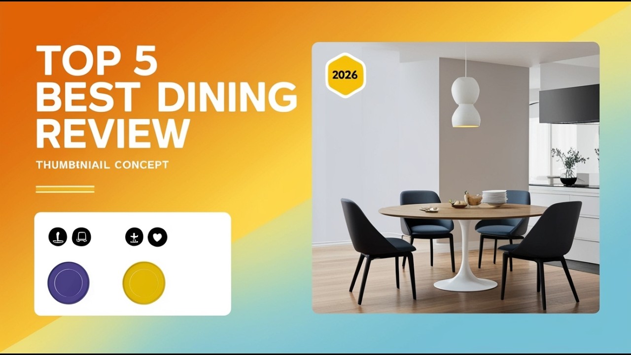 Top 5 Best Dining Tables for Home 2026 | Modern & Stylish Picks