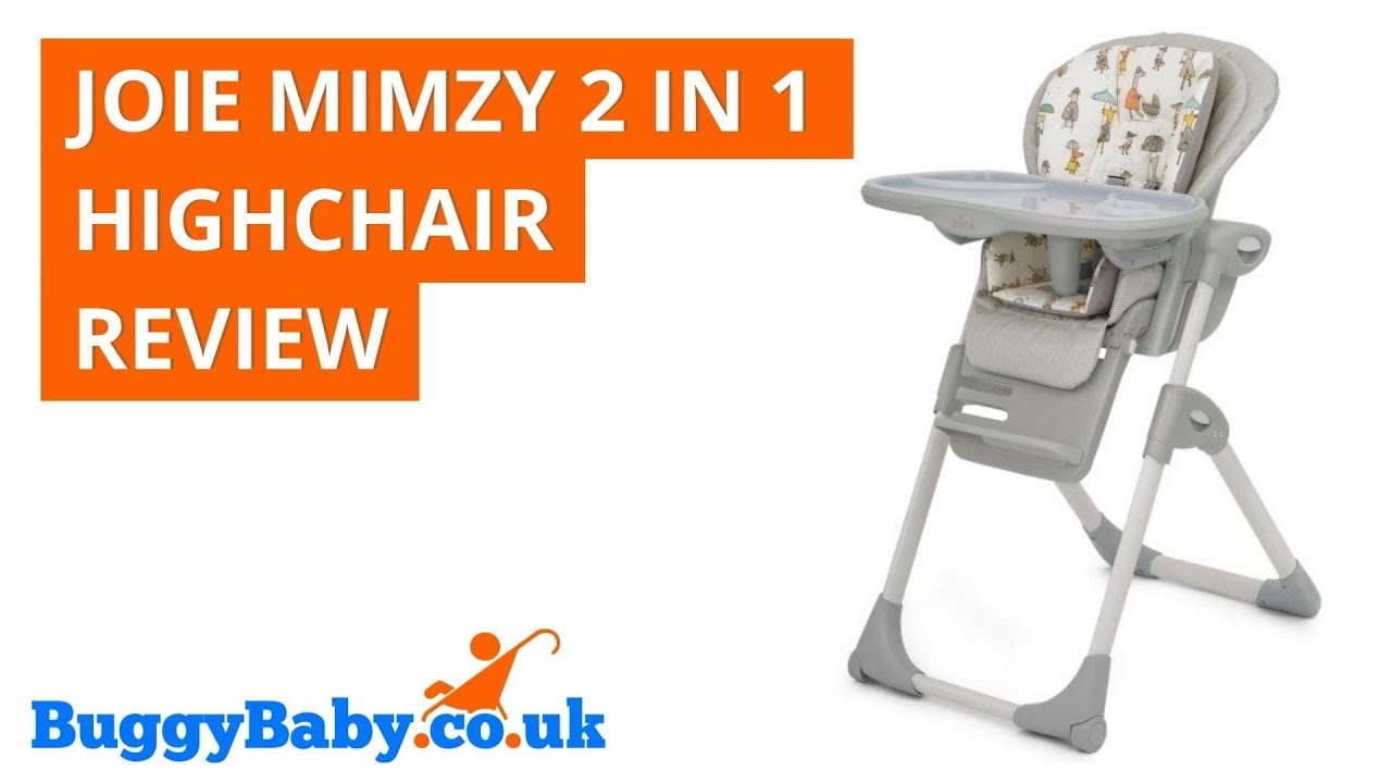 Joie Mimzy 2 In 1 Highchair Review | BuggyBaby Reviews