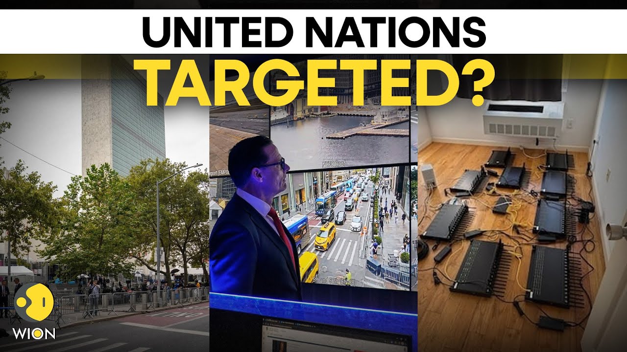 Threat Druring UNGA? Massive Telecom Threat Dismantled Near UN: 100,000 SIMs Seized | WION LIVE