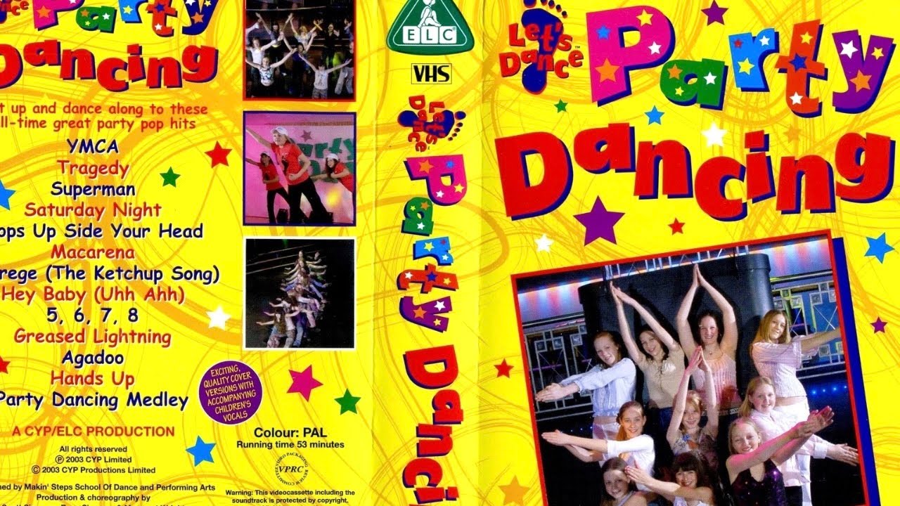 Let's Dance | Party Dancing | Non Stop Routines | ELC/CYP Production  | UK VHS 2003 | 1080p