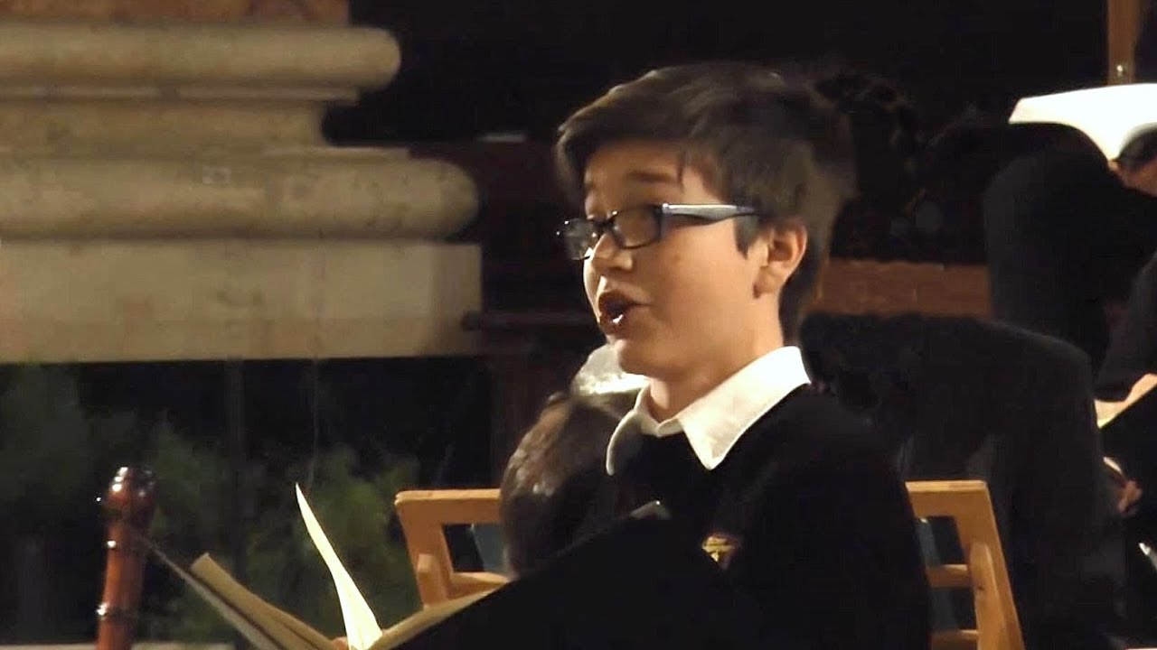 BACH Matthäuspassion - Lionel WUNSCH, soprano solo - 