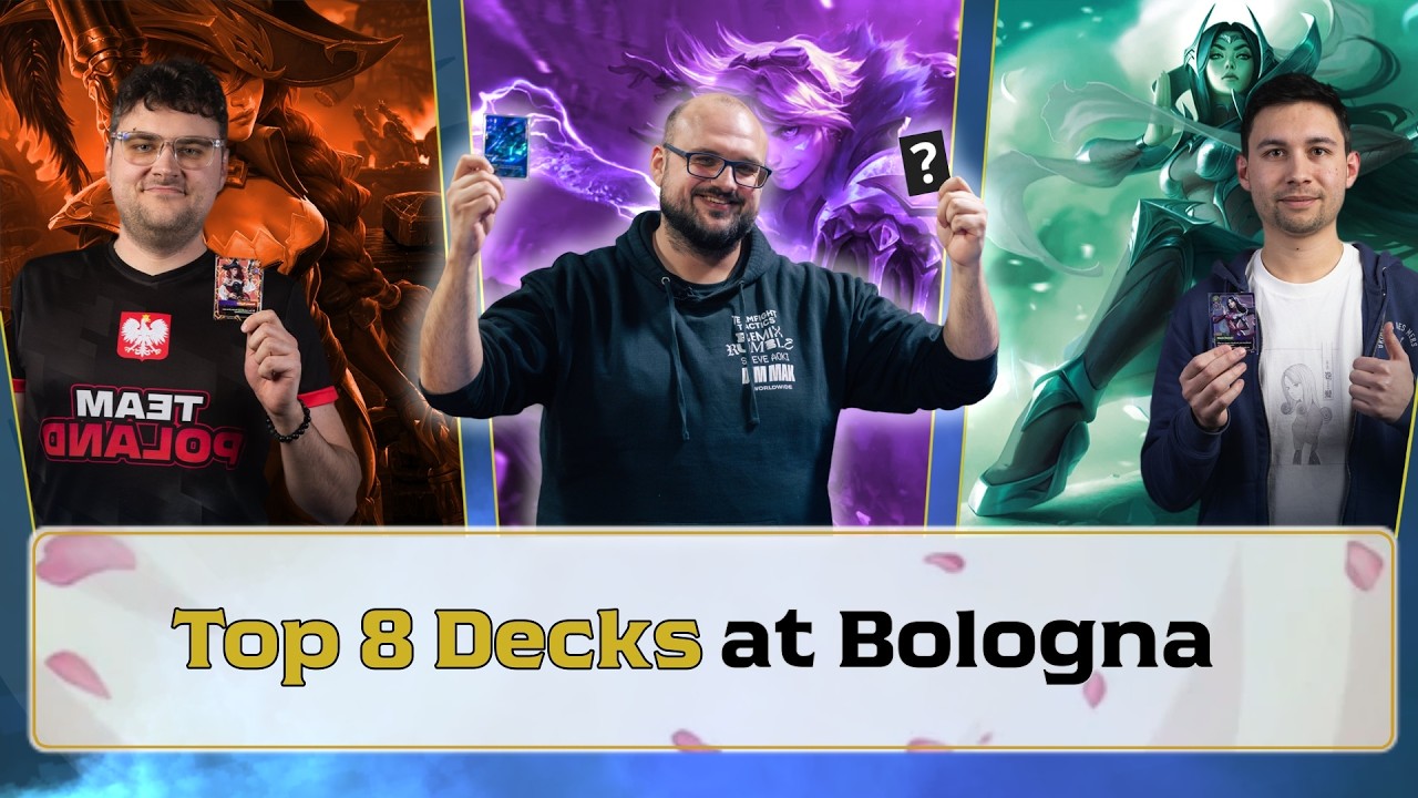 The Top 8 Decks of Bologna Regional Qualifier: Overview, Tech, Sideboard and more.