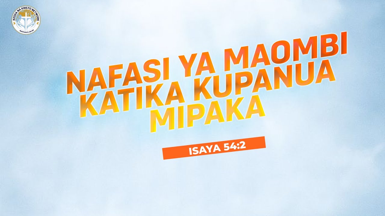 NAFASI YA MAOMBI KATIKA KUONDOA MIPAKA | Kesha Na Kristo | 24January, 2026