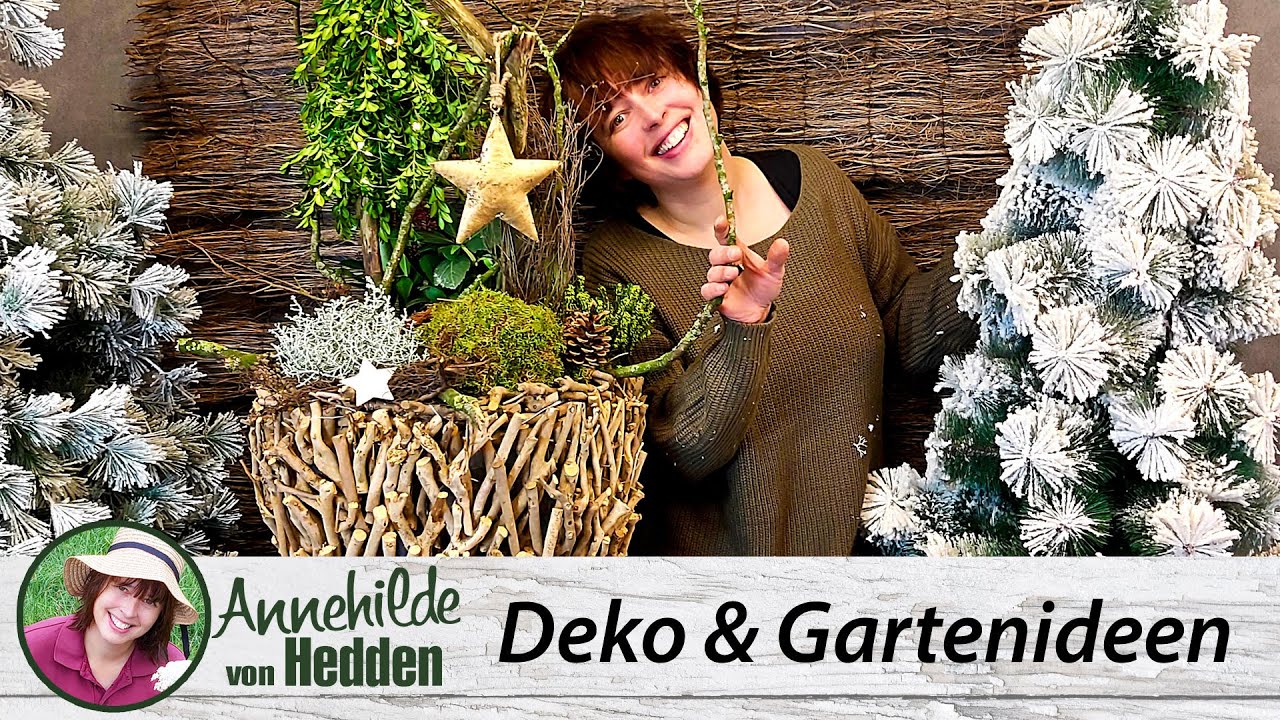 Outdoor Advent Deko Ideen