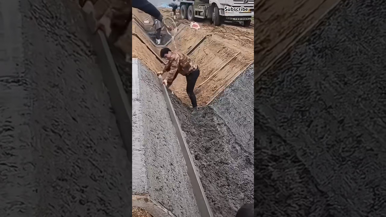 Man-made concrete drains, can they withstand the impact of running water? 