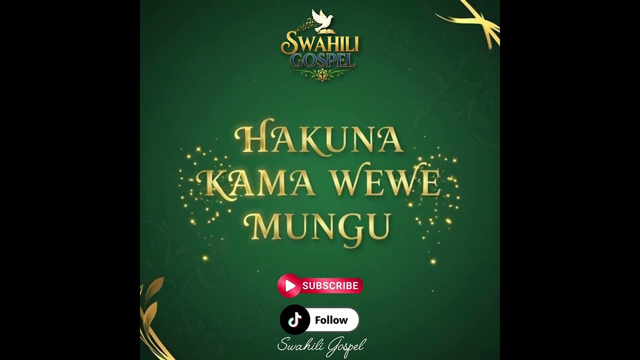 Hakuna Mungu Kama Wewe || Wimbo mzuri wa kuabudu, kumtukuza na kukutia moyo