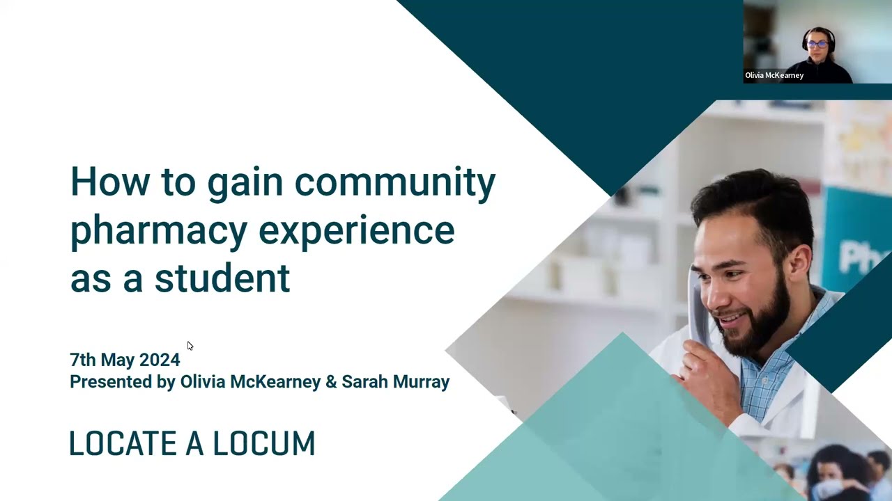 How to Gain Community Pharmacy Experience as a Student with Locate a Locum