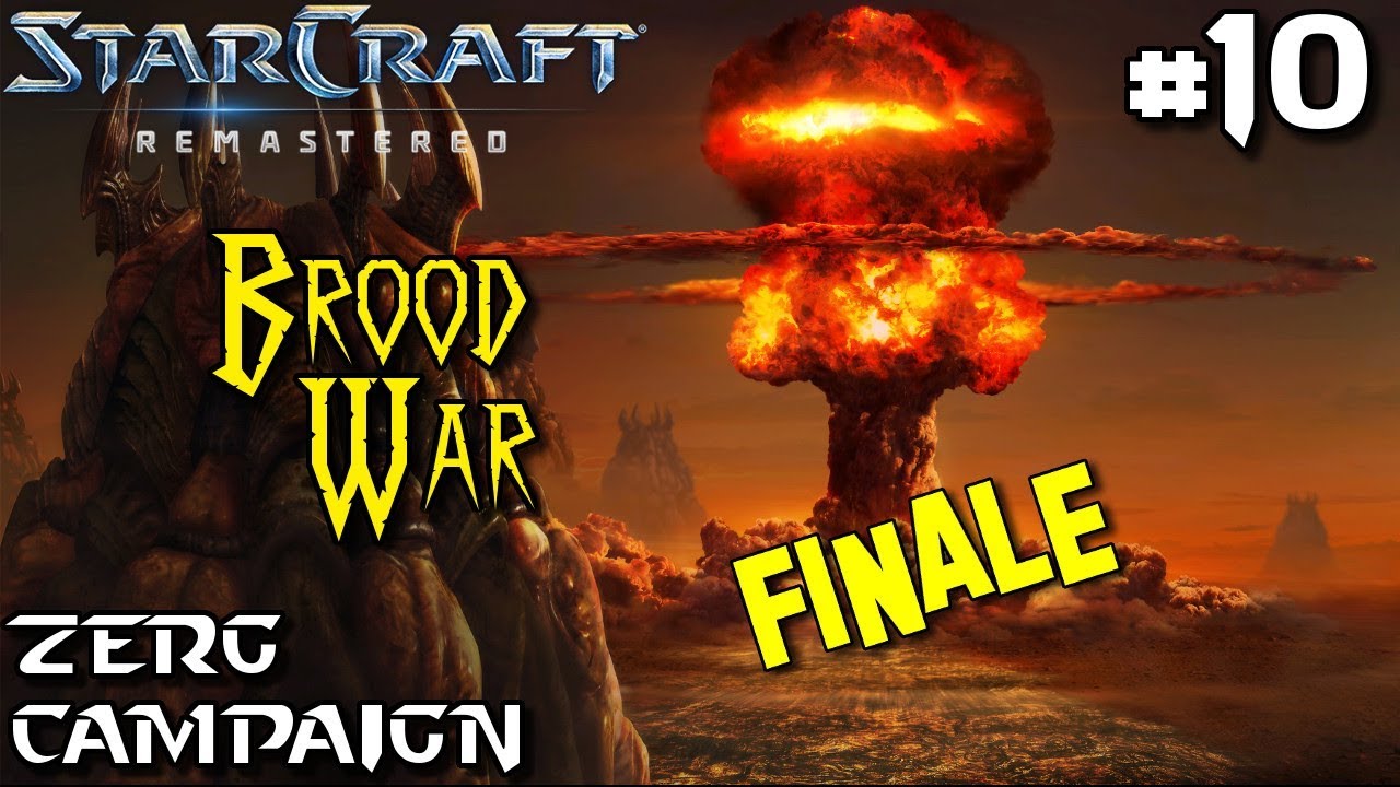 Omega - StarCraft Remastered - Zerg BW Campaign Finale!