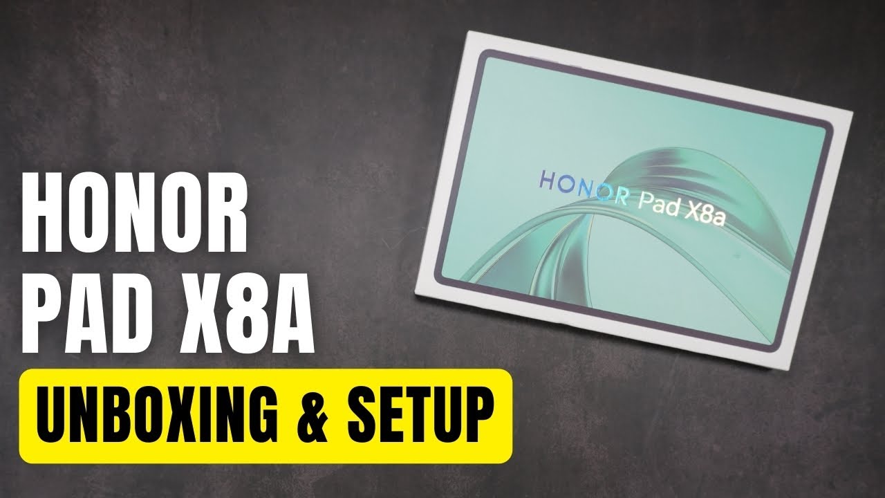 Honor Pad X8a Unboxing: The Most PREMIUM Looking Budget Tablet?