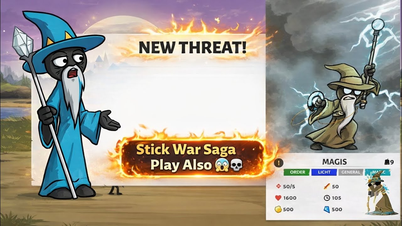 Stick War Saga Play Also Magis 😱 | Shahbaz Khan Panhwar 