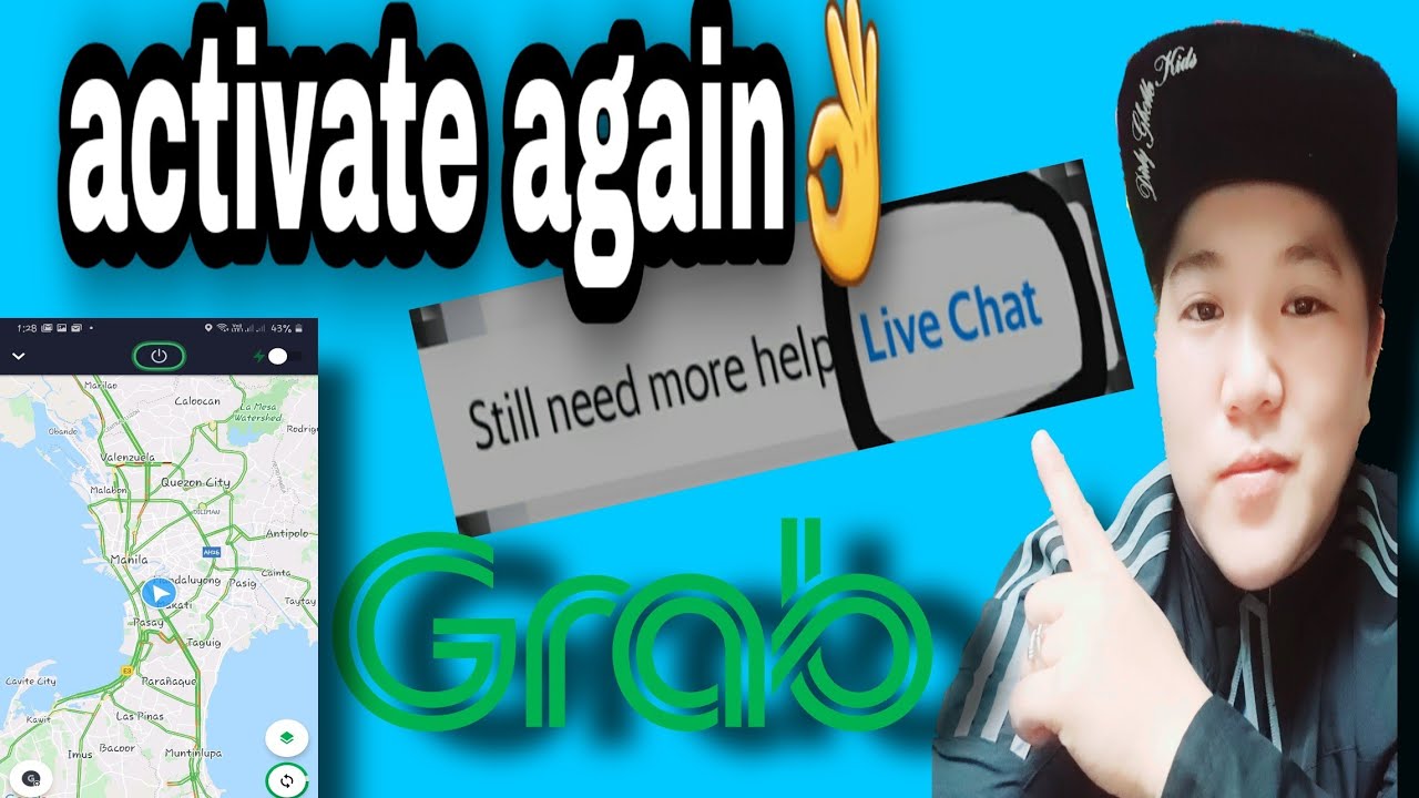 GRAB Live chat support | dahil sarado mga grab offices | 2020 | deactivated? no problem |