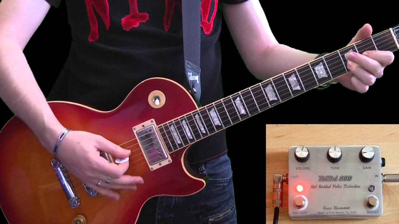 Texas Harmonic HotMod 800 Pedal (for Slash style)