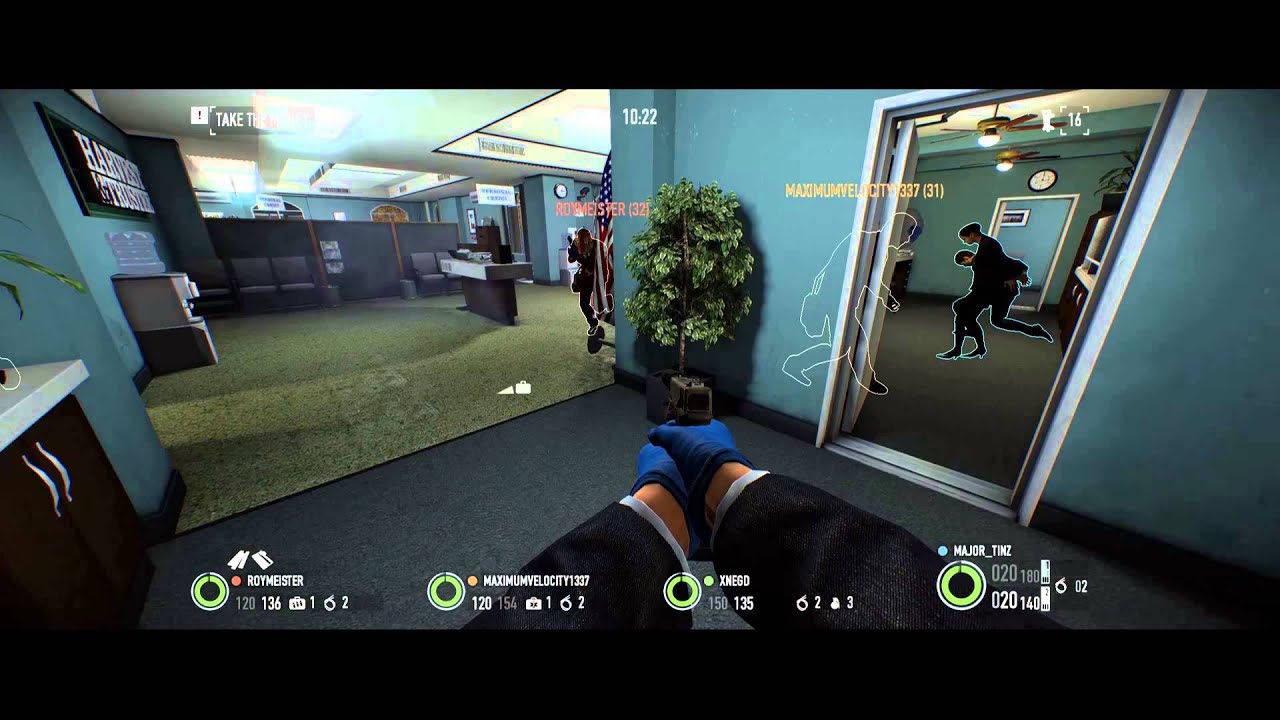 PayDay 2 PC LAN Gameplay