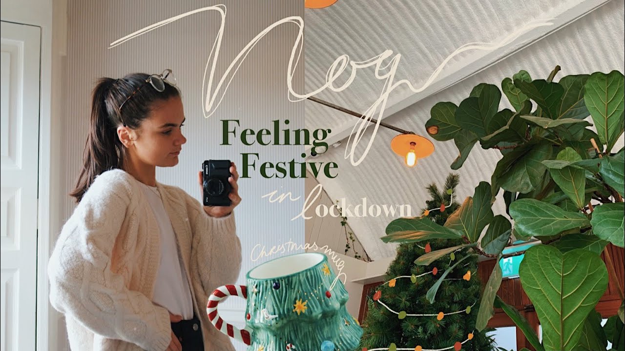 a few Chill festive Days in my Life 🎄 College, walks and lockdown (vlog)
