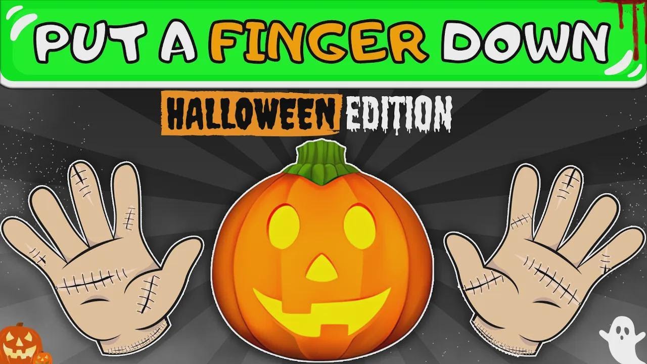 Put A Finger Down - Scary Halloween 🎃🤡 (ЛУЧШЕЕ)