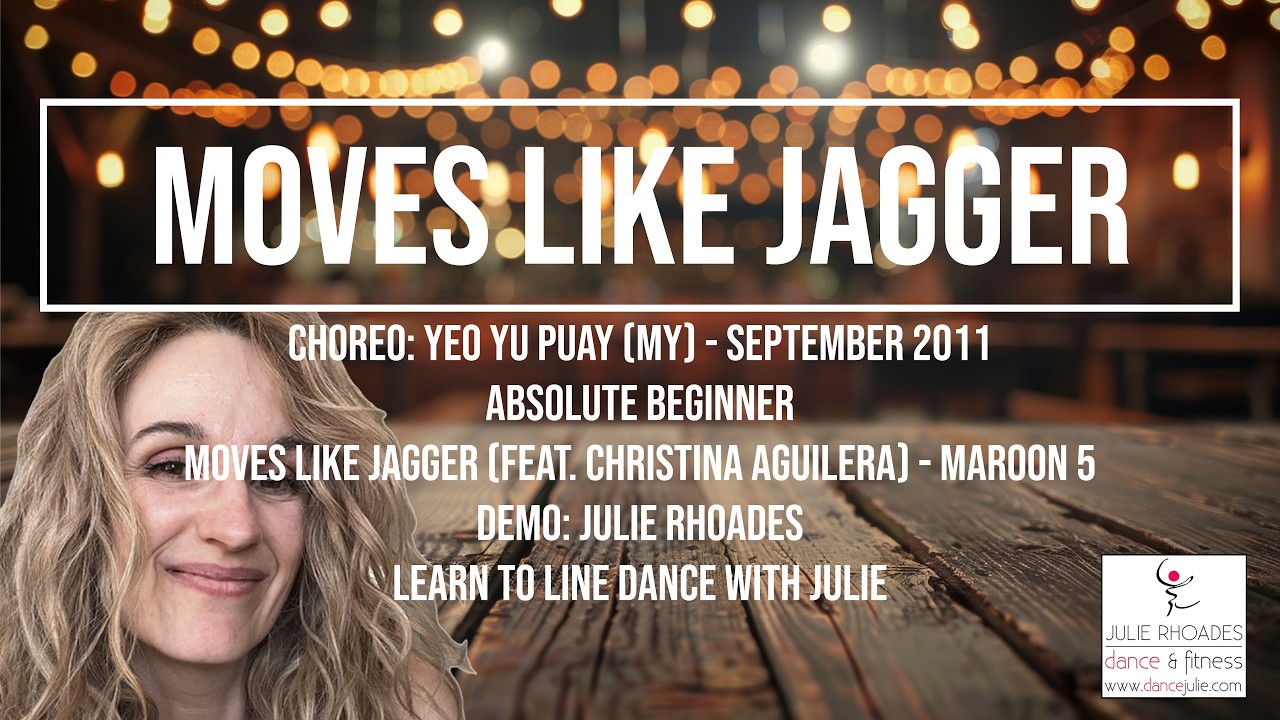 Moves Like Jagger Line Dance - Yeo Yu Puay - Sep 2011 - Absolute Beginners - Demo