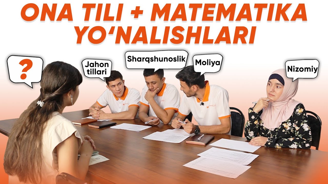 Ona tili + Matematika | To'g'ri oliygoh tanlashga yordam beradigan tavsiyalar