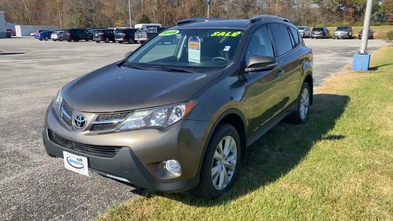 2015 Toyota RAV4 Limited Super Clean 1 Owner Local Trade For Sale