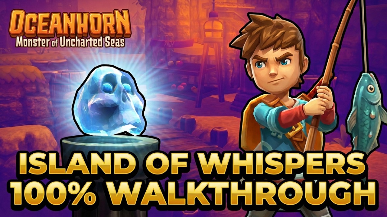 Oceanhorn: Island of Whispers, All Skulls & Heart Pieces