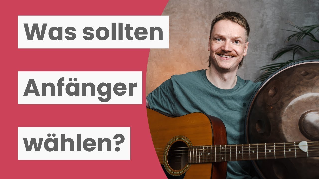 Ehrlicher Vergleich: Handpan vs. Gitarre f&uuml;r Anf&auml;nger
