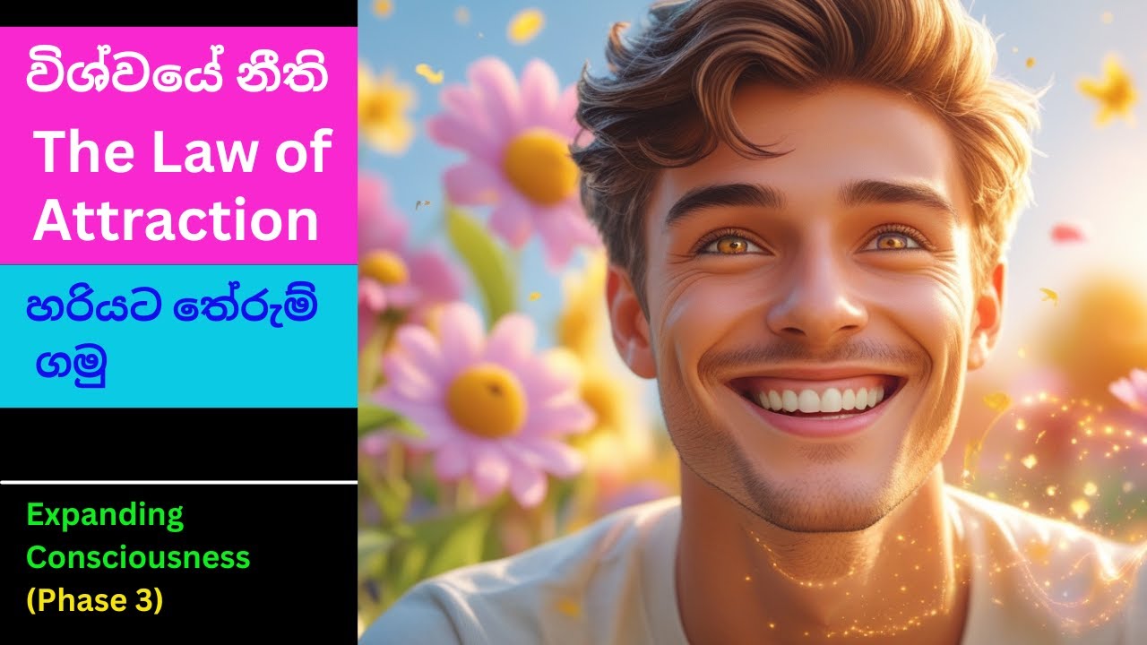 විශ්ව නීතියක් වන-The Law of Attraction හරියට තේරුම් අරගෙන අපේ දියුණුවට පාවිච්චි කරමු 12👌❤️ - Phase 3