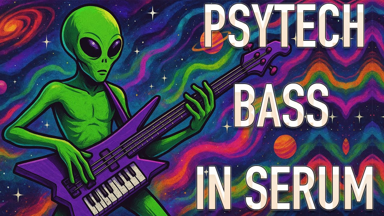 How to make long-note PSY-TECH Bass easily! (Serum 2)