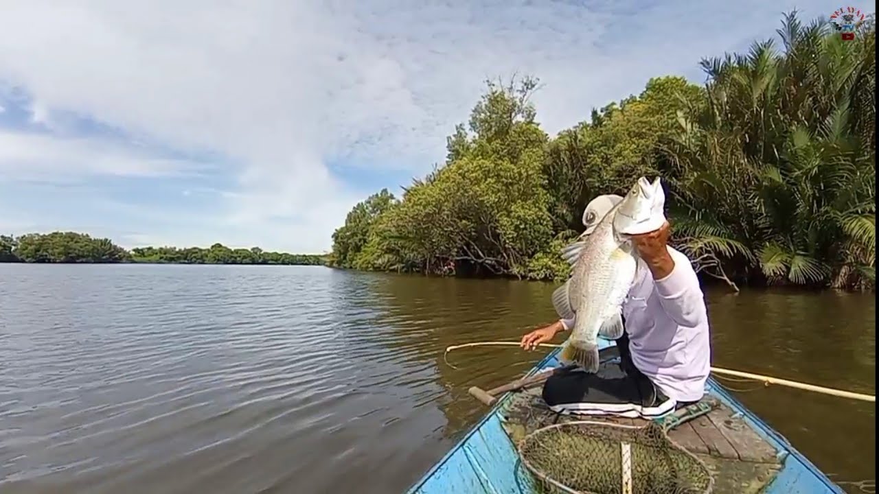 Mencoba mancing malam di Spot baru Sungai Merdeka