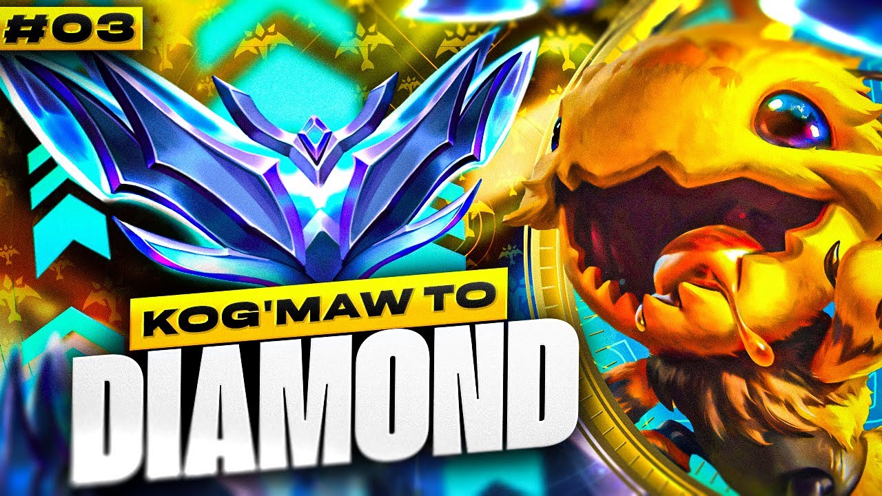 Kog'Maw Unranked to Diamond #3 - Kog'Maw ADC Gameplay Guide | Season 13 Kog'Maw Gameplay