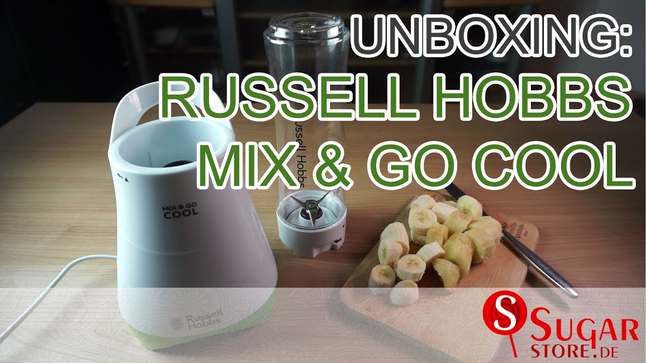Smoothie Maker Unboxing ➤ Russell Hobbs Mix & Go Cool