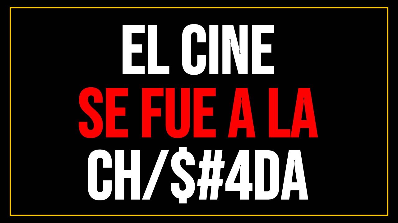 2026 EL PEOR AÑO DEL CINE