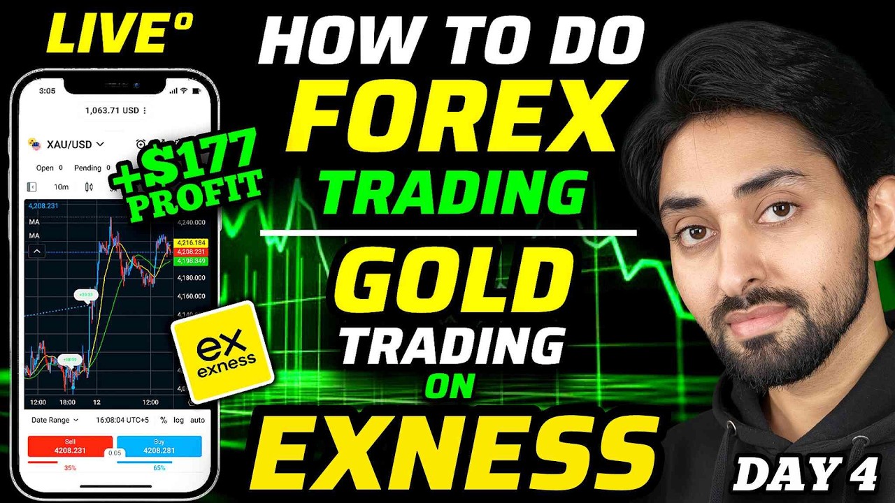 HOW TO DO FOREX TRADING? | Live Gold Trading on Exness | Exness Trading 2026
