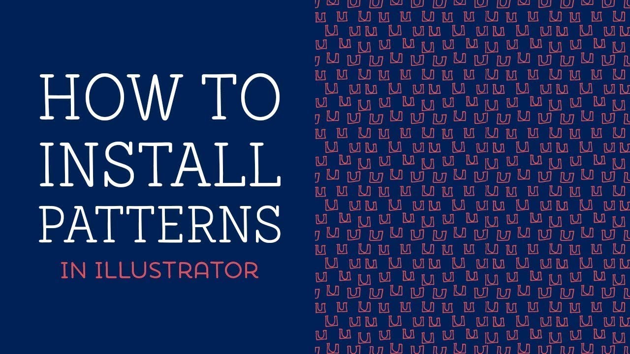 How to Install Patterns in Illustrator