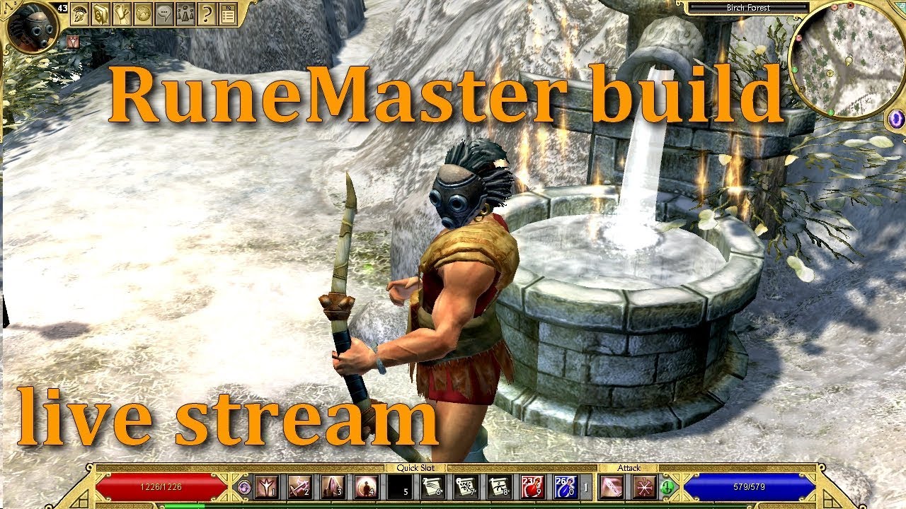 Titan Quest Ragnarok - RuneMaster FTW live stream!