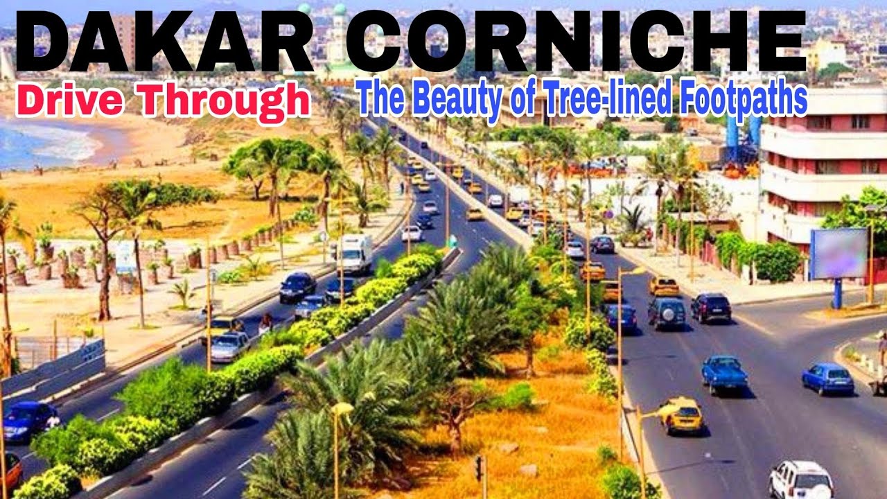 Dakar Corniche Evening Drive | Oceanfront Odyssey: Exploring Senegal Dakar's Corniche at Dusk