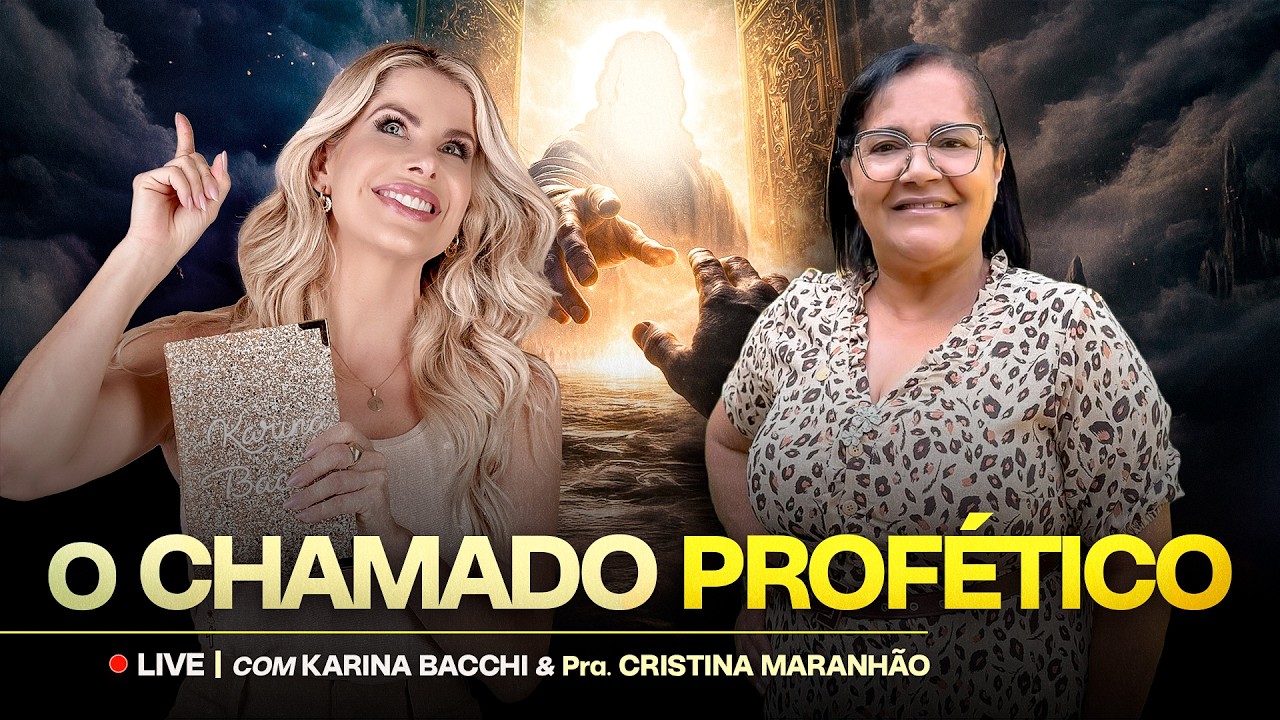 O CHAMADO PROFÉTICO - Discernir o que vem de Deus - Ao Vivo com a Missionária Cristina Maranhão