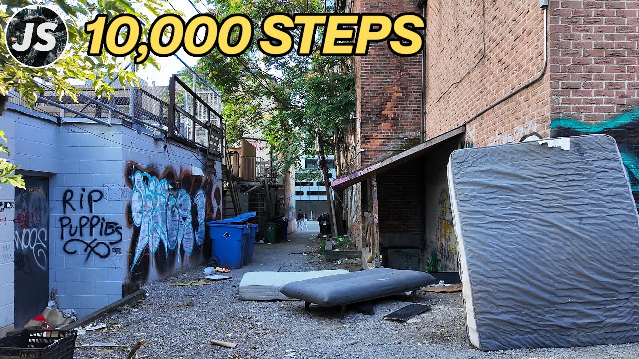 10,000 Steps Toronto Walk | Parts Less Explored Downtown (Sept 2024)